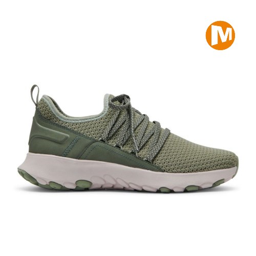 Merrell Cloud Knit Sneaker Damen Olivgrün [DE-SJKGT]
